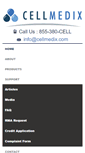 Mobile Screenshot of cellmedix.com