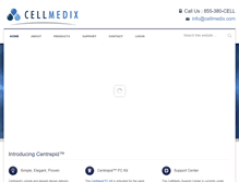 Tablet Screenshot of cellmedix.com